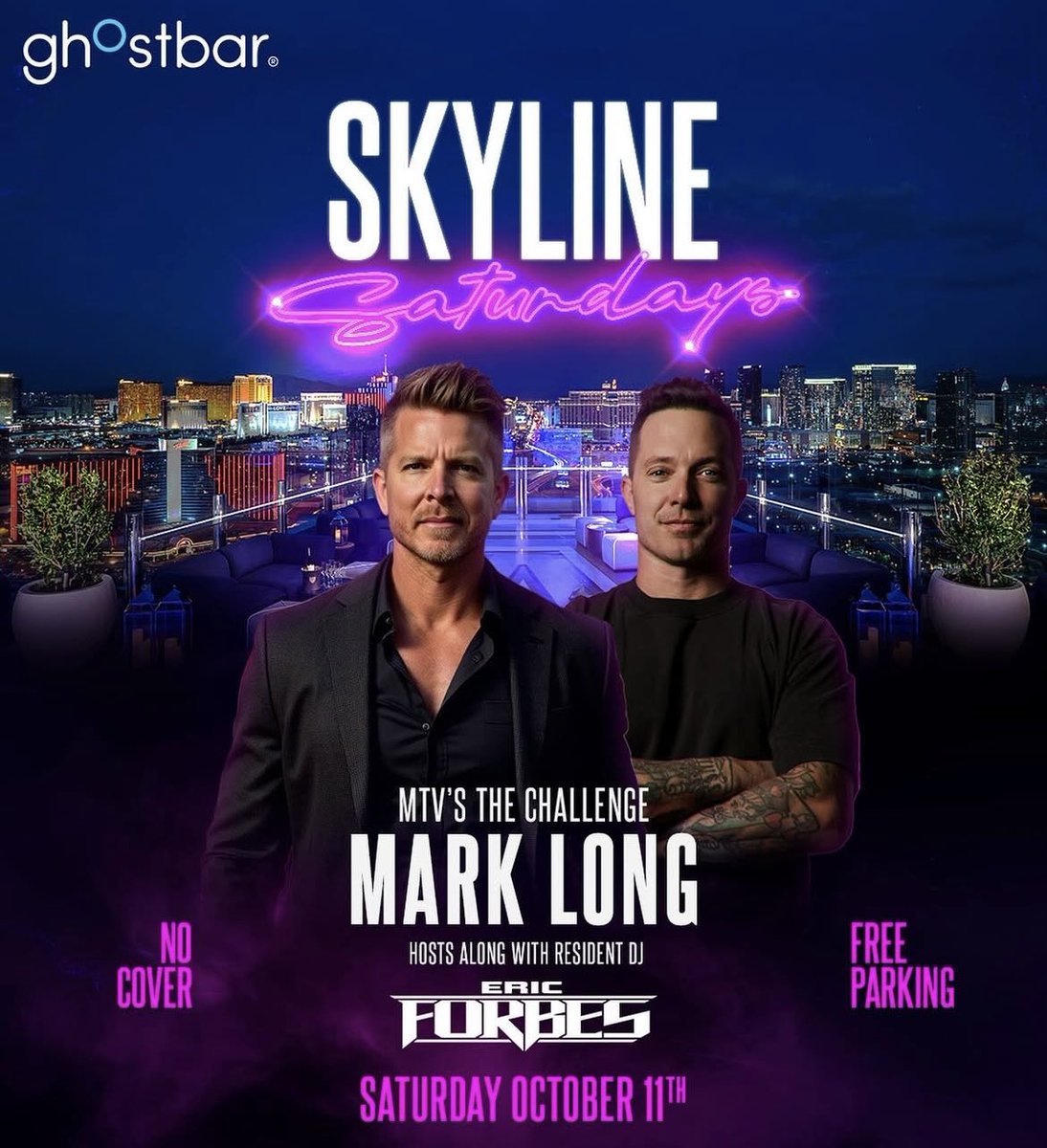 kennyylo's tweet photo. @themarklong at @ghostbarlv TONIGHT, Saturday Night October 11th! @palms 🌃🥂

Located on the 55th floor of Ivory Tower, Ghostbar showcases incredible views of the Las Vegas Strip.

TEXT me for VIP Guestlist, Bottle Service, &amp; Reservations at (562)331-1131 https://t.co/GJiEtvUGyt