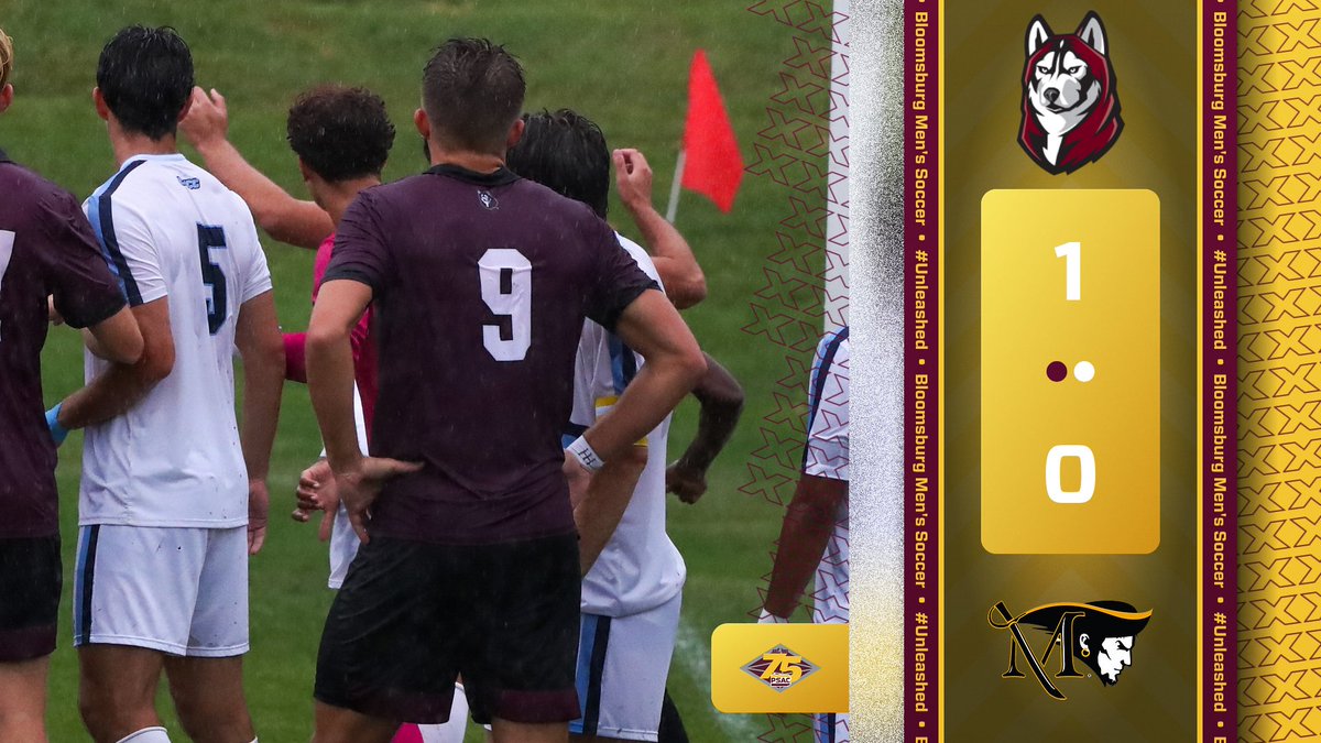GoBUHuskies's tweet image. ⚽️: A first-half header from Sam Blumberger has the Huskies up 1-0 at the half!
Tune into the Second Half:
📊: bit.ly/BUMSOC
🎥: bit.ly/BUSNSt
#Unleashed