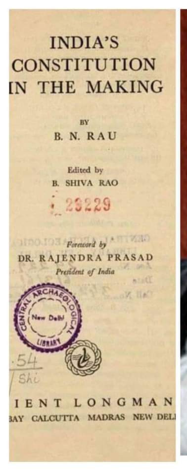 rebel8thoughts's tweet image. Indians need to stop calling B.R. Ambedkar the ‘Father of the Indian Constitution.’ ❌
If anyone deserves that title, it&apos;s B.N. Rau. ✅

Benegal Narsing Rau was a Brahmin, specifically from the Konkani Saraswat Brahmin community of Mangalore, Karnataka.

#constitution