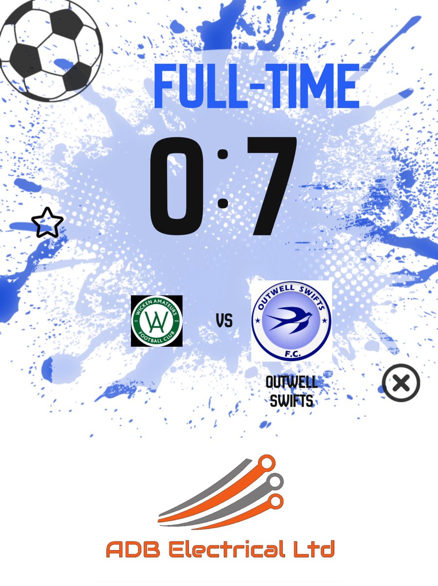 7-0 Win today against a hard working <a href="/WickenFC/">Wicken Amateurs FC</a> side. We controlled the game from start to finish and scored some very good goals. Scorers today were <a href="/whugeezer/">jack brand</a> 4, <a href="/RossBeart_/">Ross</a> 2 and <a href="/Ryan4Shinn/">Ryan Shinn</a> . Man of the match goes to <a href="/RossBeart_/">Ross</a> for an excellent display all over the pitch