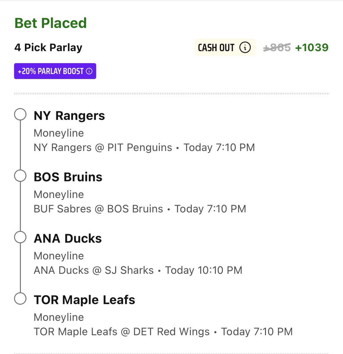 SmartPicksPro's tweet image. 🚀 +1000 NHL Moneyline Mega

Powered by SmartPicks 🔥

Tap ❤️ if tailing!