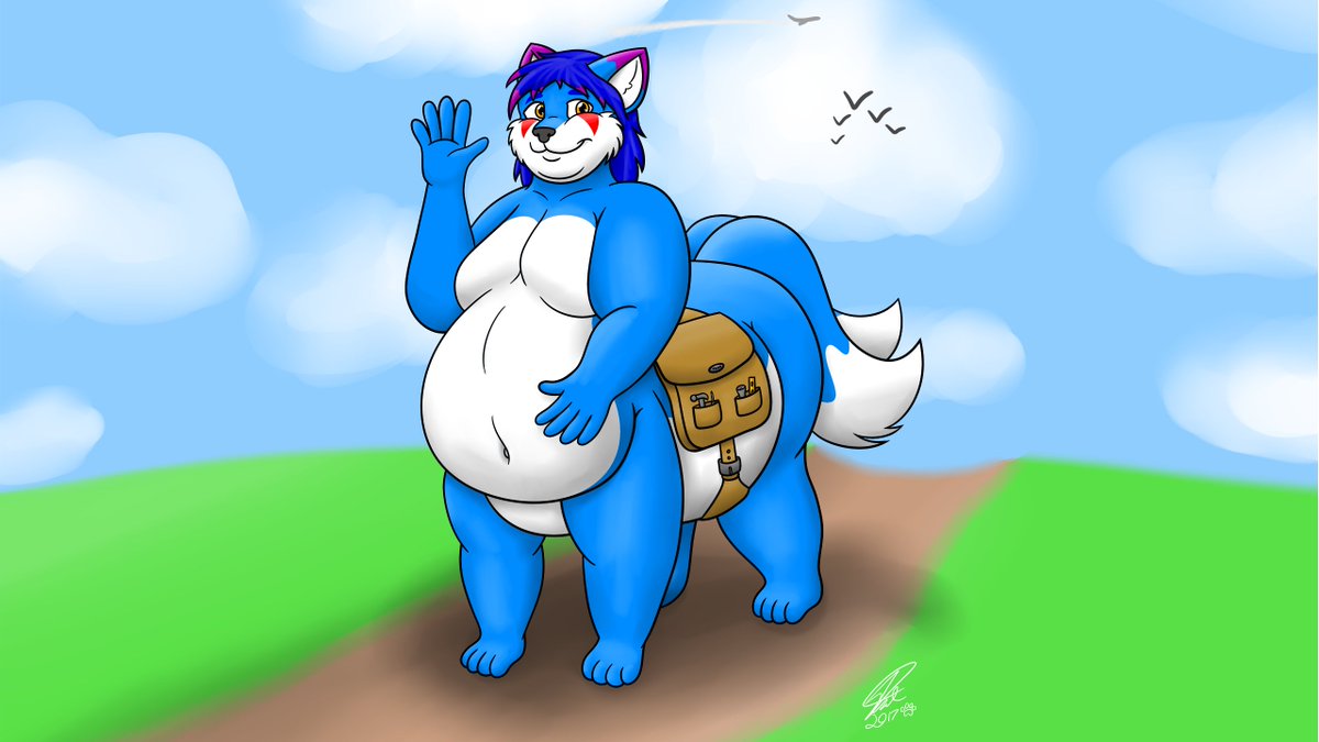 Kat the Arctic Foxtaur ❄️🦊 tweet media