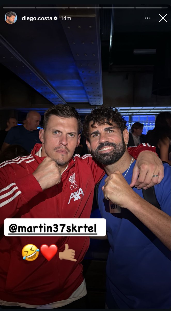 mahmoud_rassim's tweet image. Diego Costa on IG after today&apos;s horror show against LFC