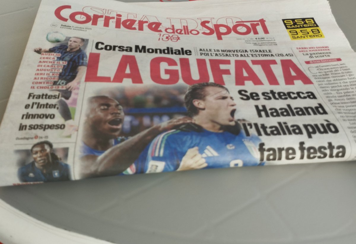 Minomar76's tweet image. I miei beoti itagliani
#Italia #Norvegia #figc