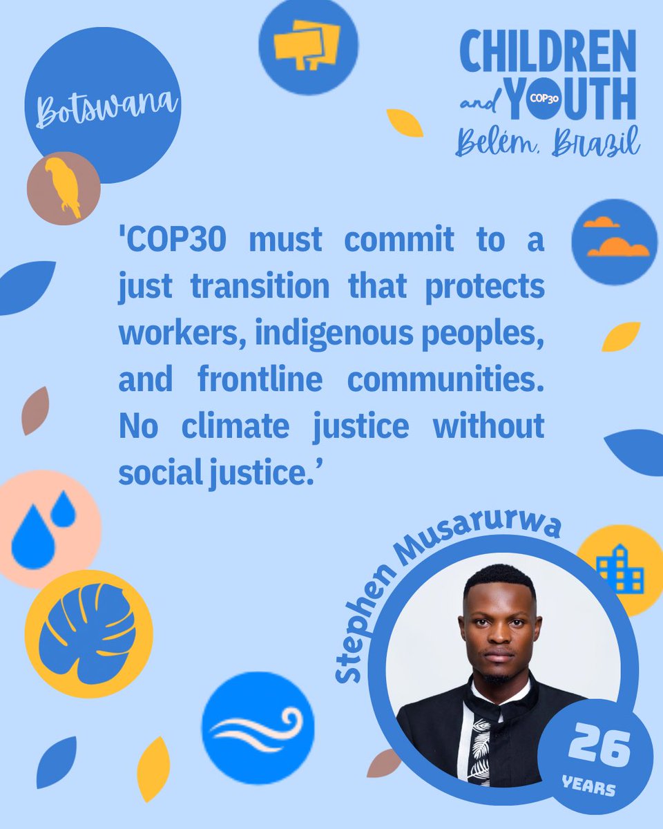 COP30 Children and Youth Pavilion tweet media