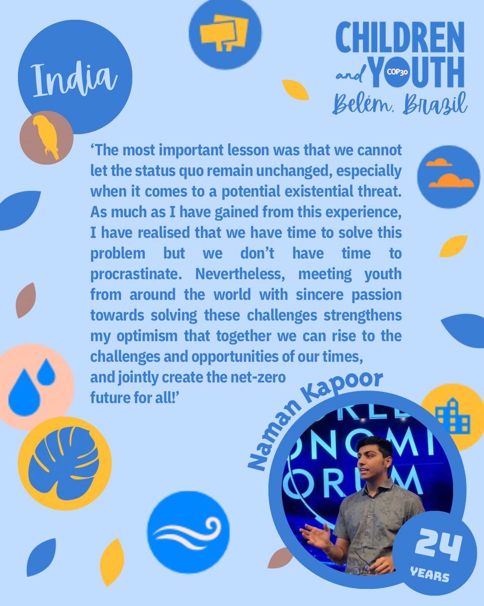 COP30 Children and Youth Pavilion tweet media