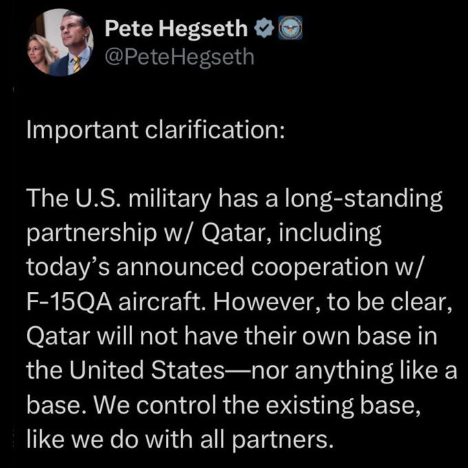 dustinemills47's tweet image. To all the people freaking over the false reports about Qatar
@PeteHegseth laid out the reality and the truth of the story
If you first reaction is to jump off the Trump train every time you read an outlandish news report
You where never a Trump Supporter
