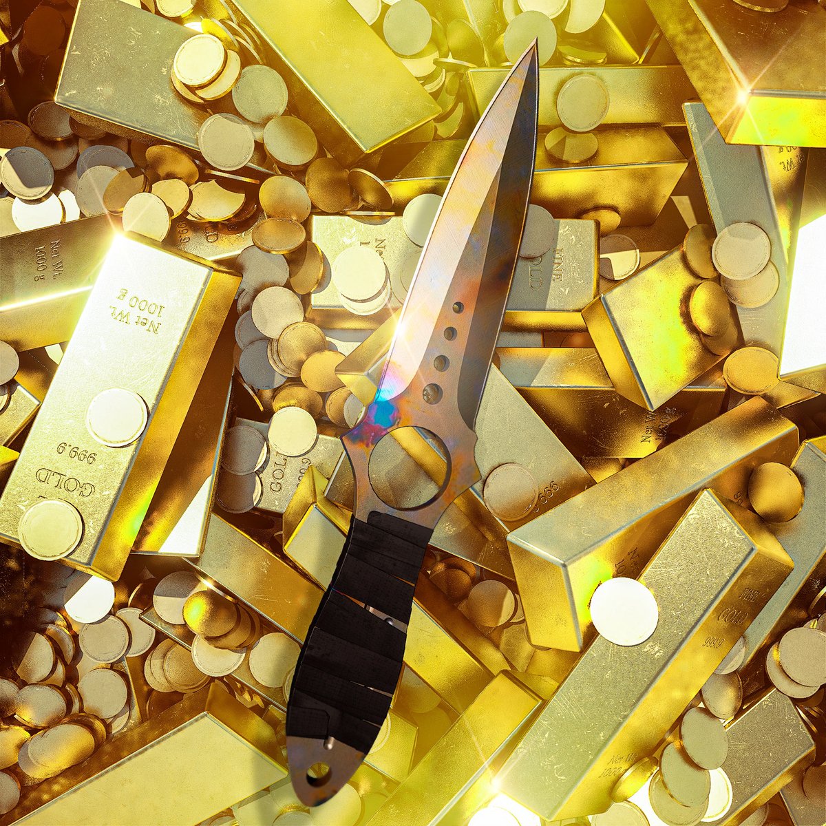 CS2skincom's tweet image. GOLD GOLD GOLD GIVEAWAY
⭐️ Skeleton Knife | Case Hardened (MW)
💰 Like and retweet
💰 Follow us on X and instagram.com/CS2skincom
winner announced in 48 hours