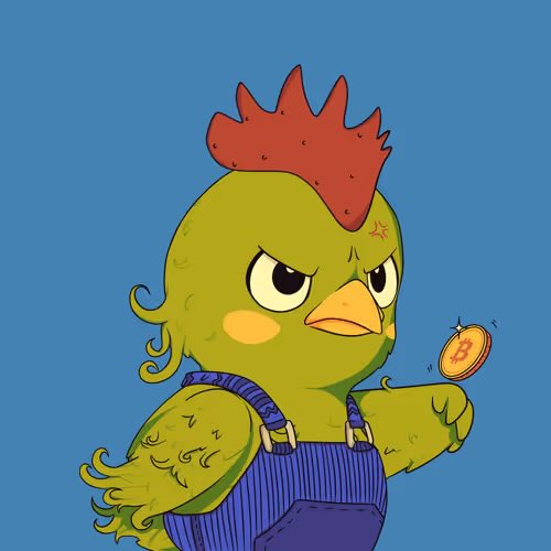 oliverm0739's tweet image. Cost of a baby chick $3-5
Cost of a coop $500-1k
Cost of a brooder $20+
Food $25-$50 a month
Time and energy - too much to value

Or you can buy a @_HenHouseNFT and own 3 real life chickens for less than .02 eth and buy BTC with yield from IRL egg sales.  PRICELESS.