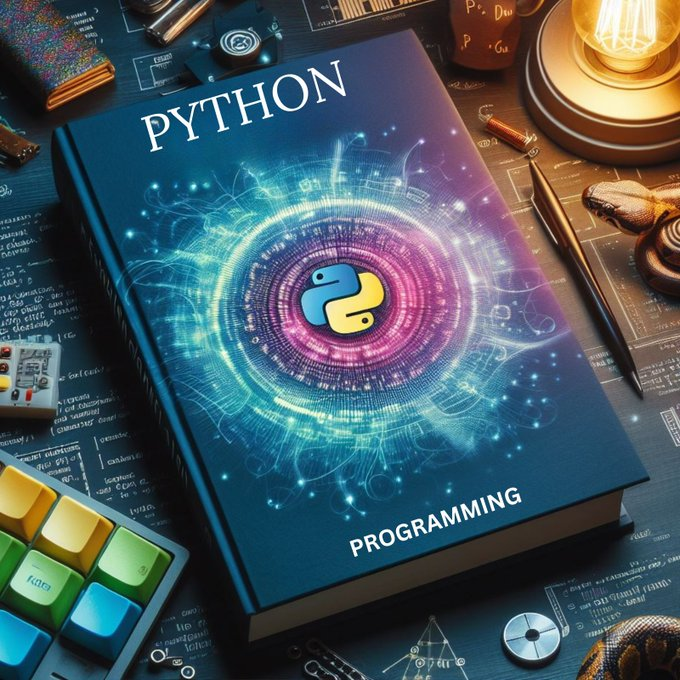 Med1_Ai's tweet image. ๐จ Free Giveaway
Python is difficult to learn, but not anymore.
Introducing "The #Python e-book PDF๐
You will get:
- 74+ pages cheatsheet
- Save 100+ hours on research and for 24 hrs..
It's 100% FREE.
To get it, just:
- Like & Repost
- Reply "PY"
- Follow me (so that I canโฆ