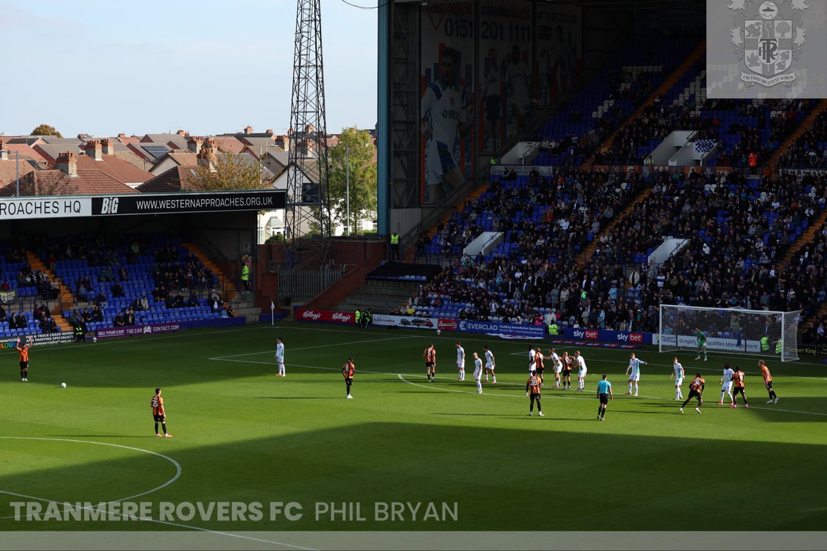 A tough watch today at Prenton Park 😔