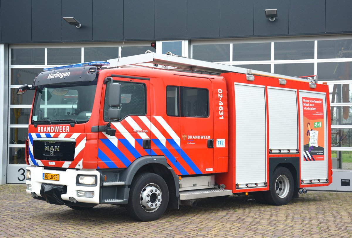 Gaslekkage door werkzaamheden in Harlingen