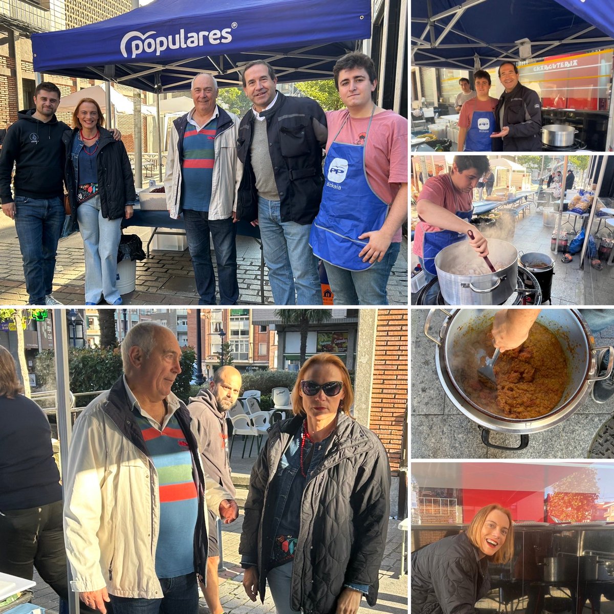 eandradepp's tweet image. 💪💪 Visita fugaz con a mis compañeros de @PPPortugalete que junto a @NNGGBizkaia participaban en el concurso de putxeras de Repélega.
💪💪Compartir espacios con los vecinos es parte fundamental de nuestra labor.