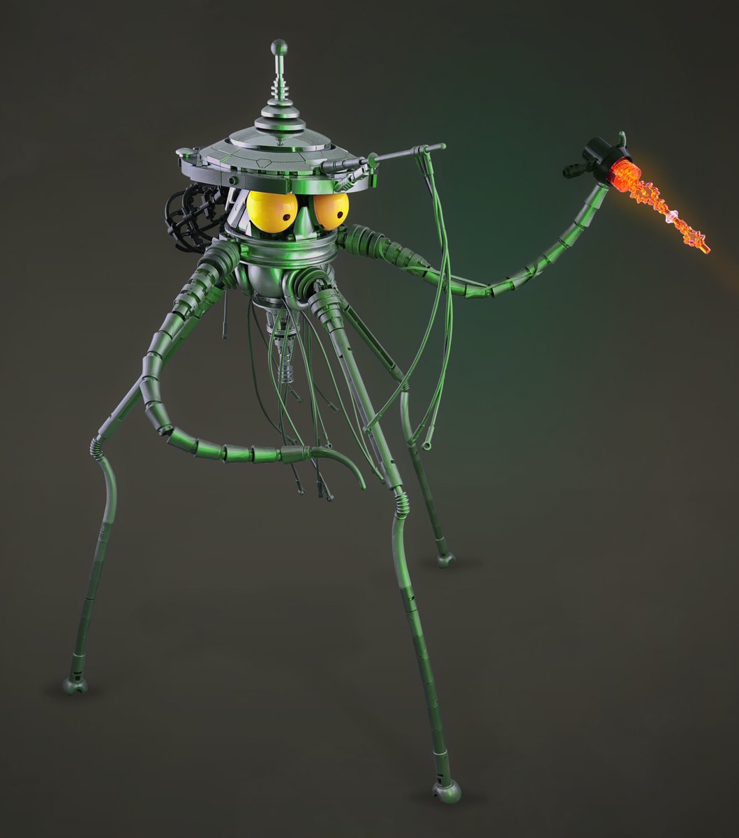 space_glove's tweet photo. TRIPOD
based on a design by Henrique Alvim Corrêa

#lego https://t.co/8enkya8vfH