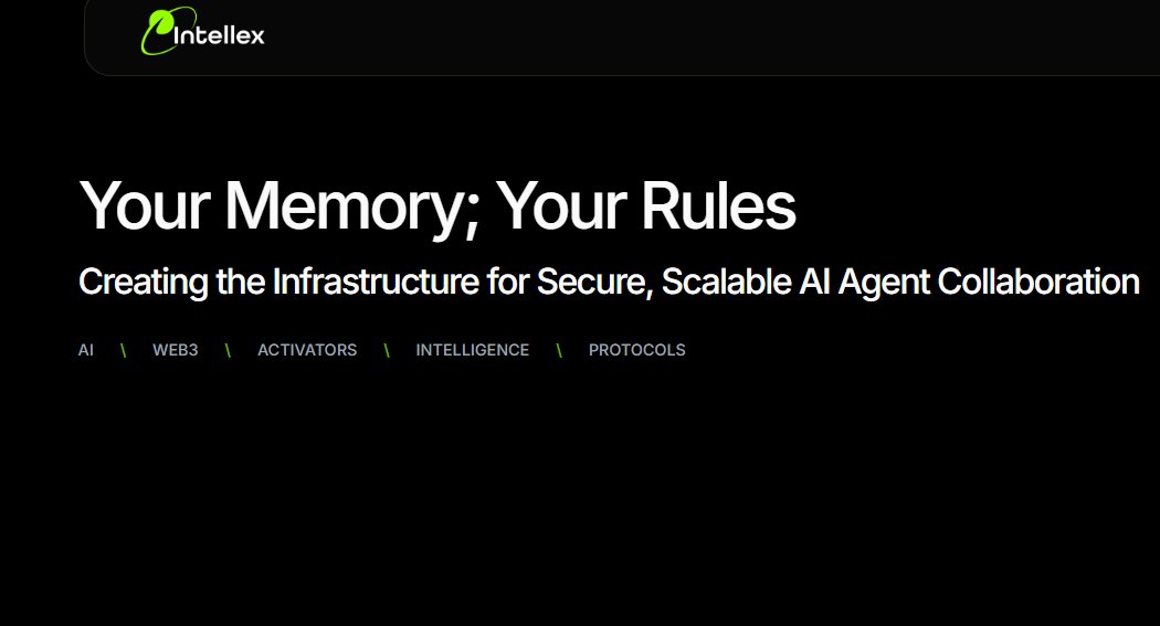 DataVortex_'s tweet image. Most AI tokens? Pure speculation. @intellex_xyz ? Already deployed and solving actual enterprise problems.

Here&apos;s what&apos;s live right now:
•   Finance:  Automated risk assessment in lending protocols. AI agents share verified transaction data across chains without needing a…