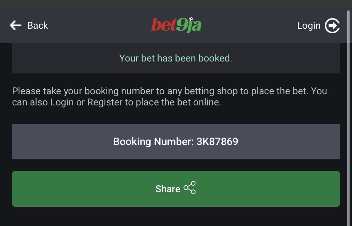 TheFtXMaestro's tweet image. 6 FT X - 3K87869

#Bet9ja #Bet9jaCode #BetResponsibly 🔞