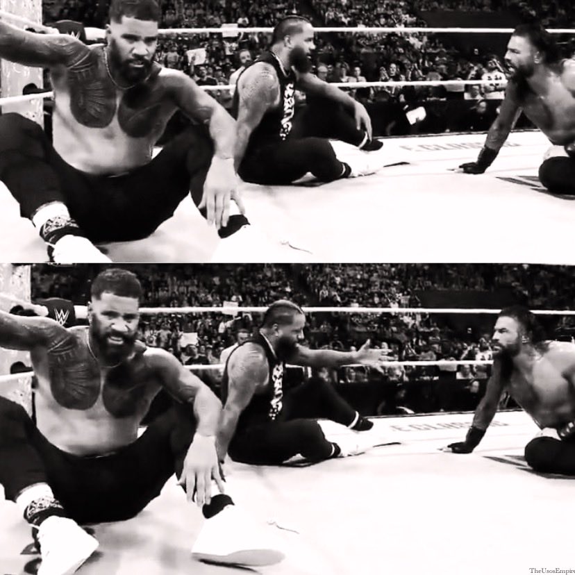 TheUsosEmpire's tweet image. the bloodline is broken again watching jey accidentally spear roman thru the table just hurt my soul is this really the end?roman told “the usos he doesn&apos;t want to see them till christmas“crown jewel 2025 was a brutal loss my heart can&apos;t take this💔🥹