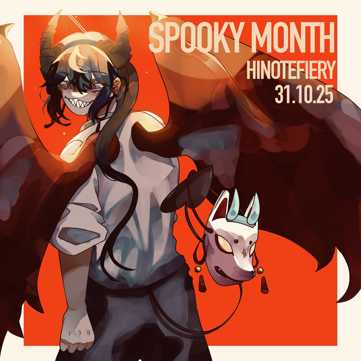 FieryLe's tweet image. [That’s right. I AM DeathnoteFiery. 😈 ]

Happy Spooky Month everyone!

#LoomianLegacy
#LoomianLegacyArt
#ocart