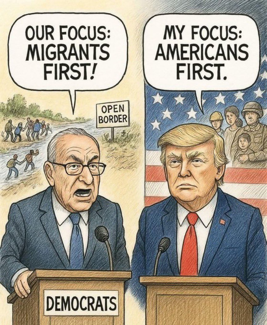 ILA_NewsX's tweet image. Democrats put Americans last.