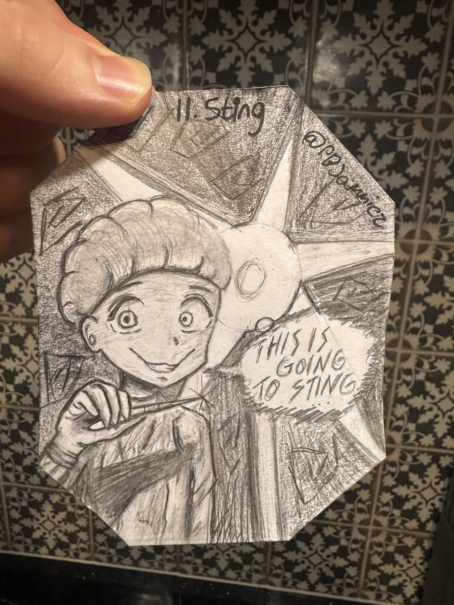 PBJammiez's tweet image. STING #Inktober2025 #inktoberday11 #playboycarti #idkwhyhim