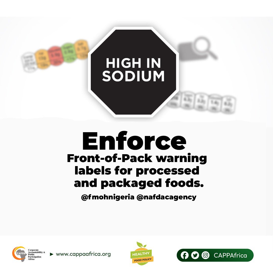 Dayo_box's tweet image. Let’s make low-salt diets the new norms. Nigeria needs policies that support #SaltReduction and save lives. #HealthyFoodPolicyNow @cappafrica @HealthyFood_NG