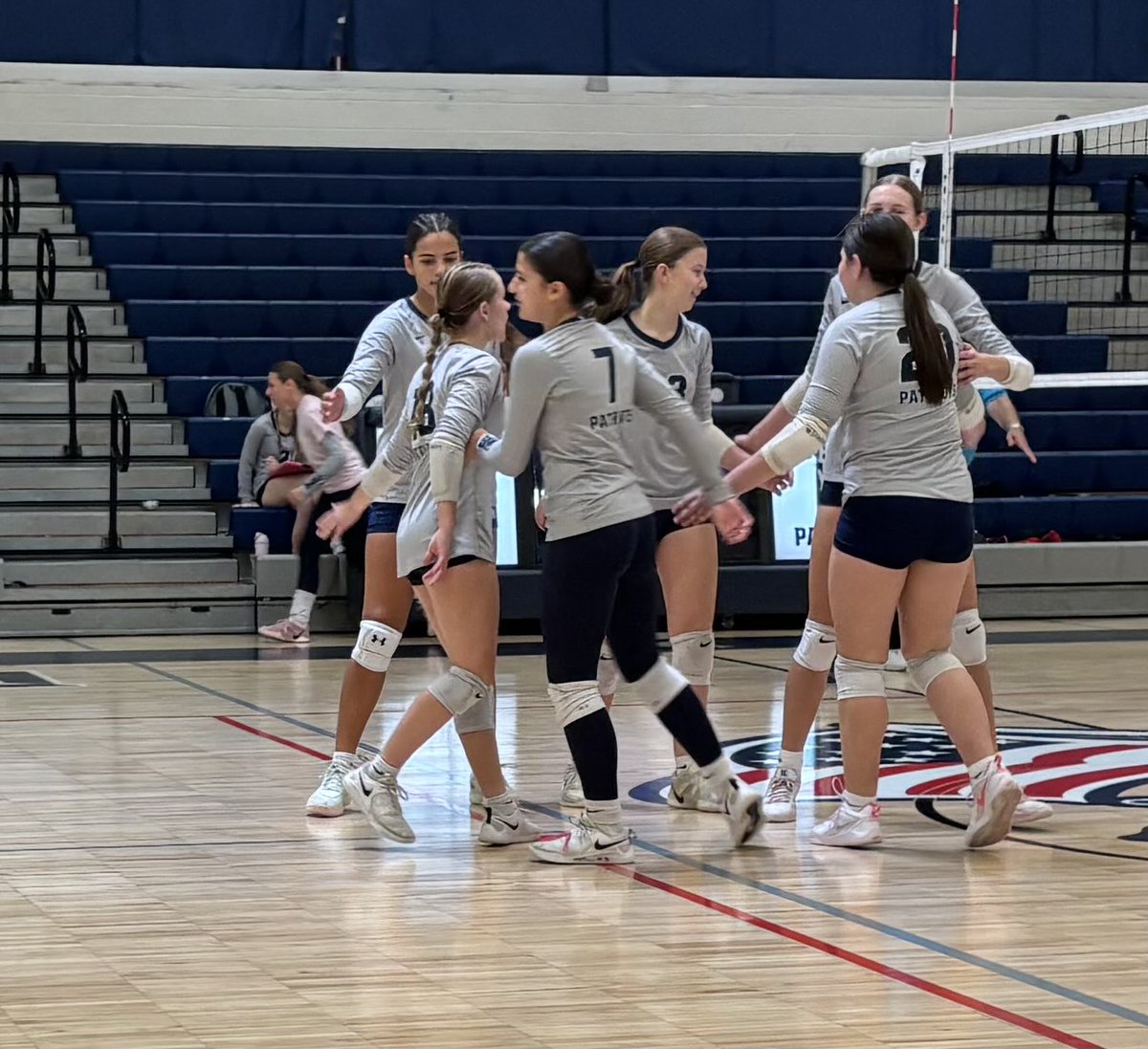 JV Volleyball beat Laurel in two sets!

25-13
25-11