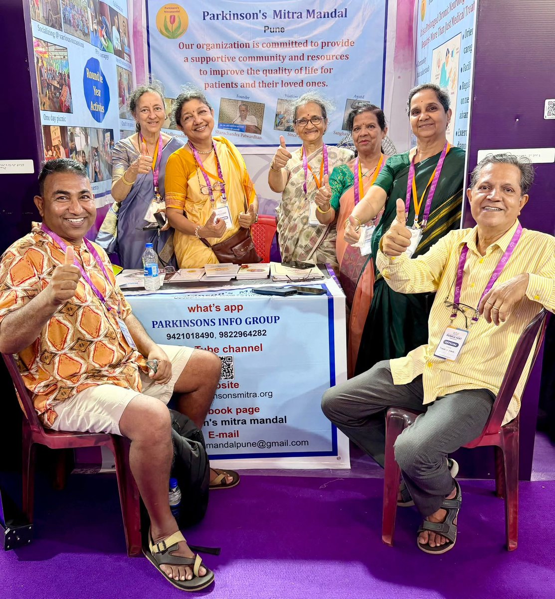 <a href="/goenchofestakar/">Marius Fernandes</a> meets Parkinson Mitramandal, Pune at <a href="/purplefestgoa/">International Purple Fest, Goa - 2025</a>. 
Moots the idea of a Fest for the Parkinson community of the Mitramandal in Pune soon.
<a href="/HarshalPedneka6/">Harshal Pednekar</a> <a href="/PuneHemophilia/">Pune.Hemophilia</a> <a href="/disabilitycomm/">Commissionerate for PwDs, Maharashtra</a> <a href="/FirstSutraFdn/">First Sutra Foundation</a> <a href="/GoaHemophilia/">Goa.Hemophilia</a>
