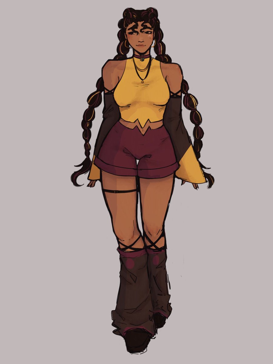 my old oc references hehe 
juno / estrogen / caspian / meli

#oc #artwork #comms