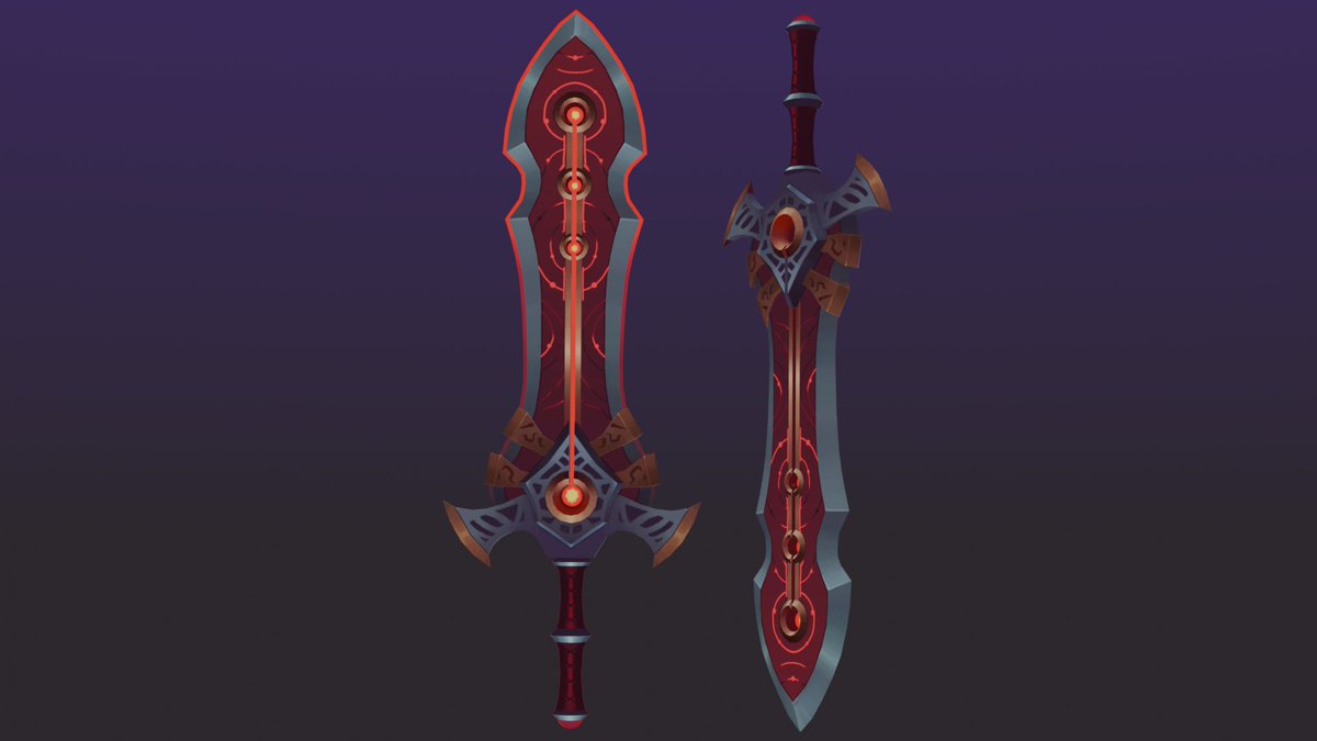 RaphaelG814's tweet image. Hand-painted sword

Made it based on a ref from @zugzugart 
(thanks for the inspiration🙏)
#ROBLOX #RobloxDev #RobloxDevs #robloxart