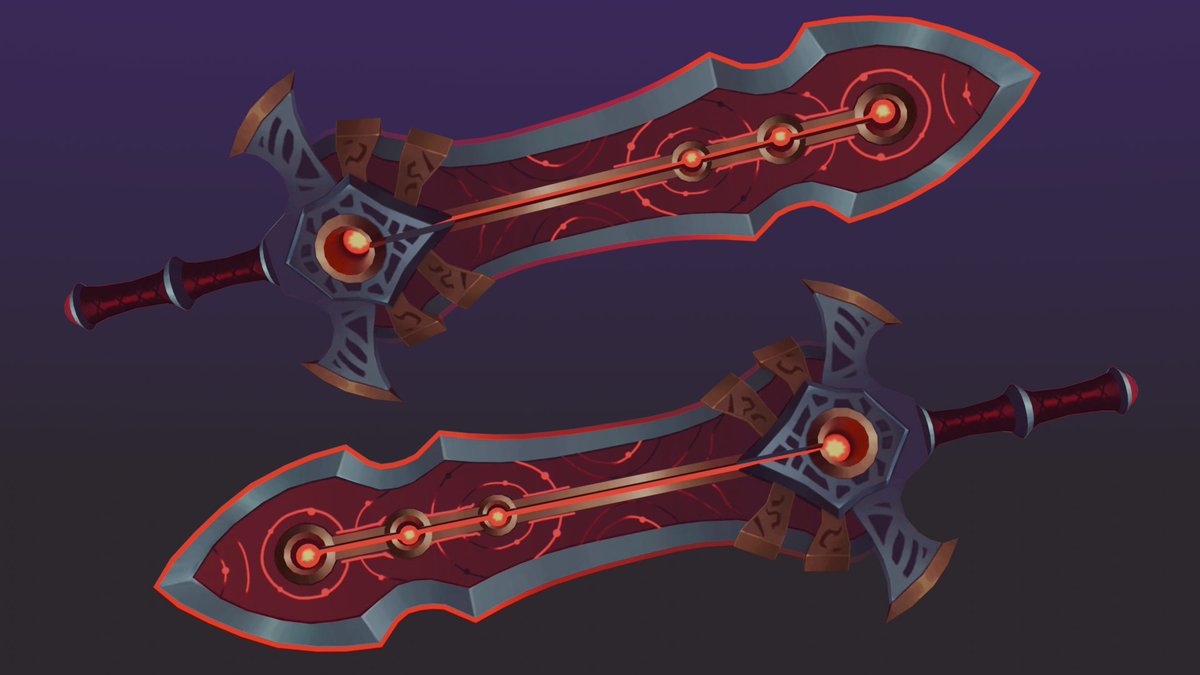 RaphaelG814's tweet image. Hand-painted sword

Made it based on a ref from @zugzugart 
(thanks for the inspiration🙏)
#ROBLOX #RobloxDev #RobloxDevs #robloxart