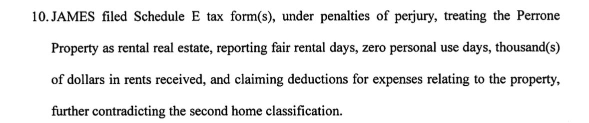 SamAntar's tweet image. Hey @EdKrassen: Did you take out time to read the indictment and mortgage documents. For example, read paragraph 10 where Letitia James’s own tax returns contradict NY Times reporting. Sorry, I meant press release.