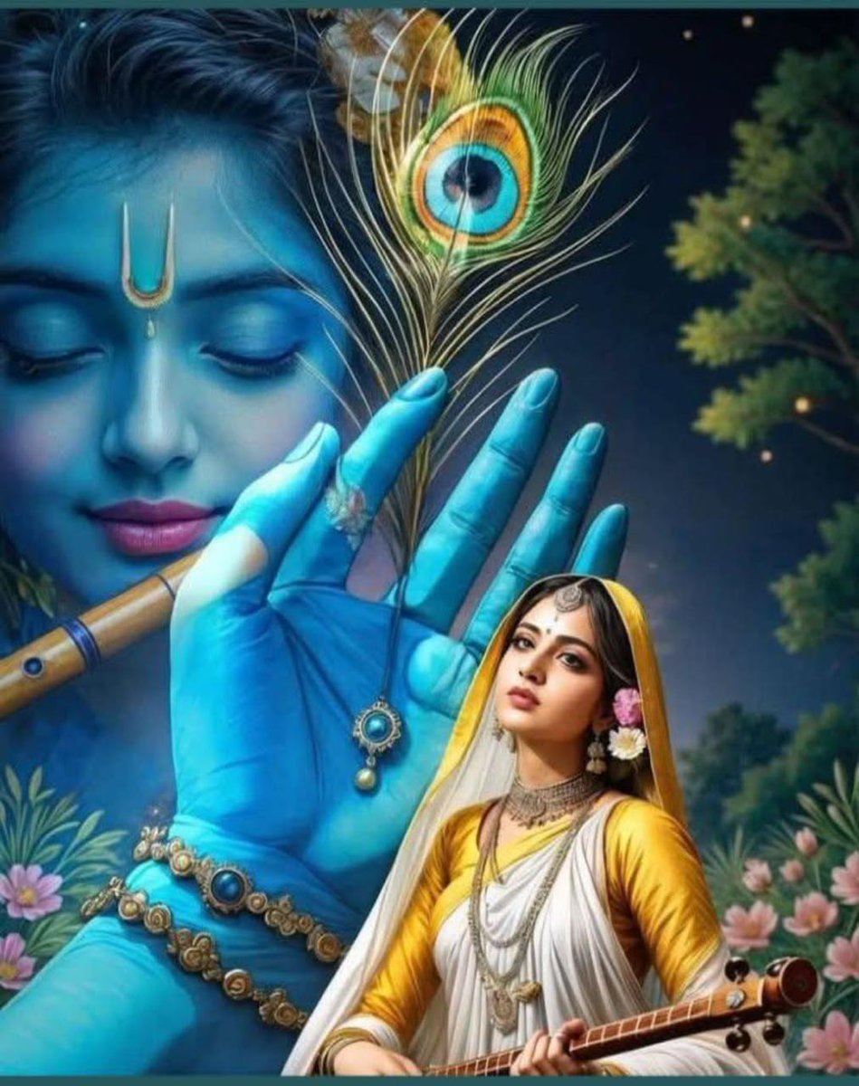 Mamta010619's tweet image. तरसूं अपना ह्रदय हीरा हो जाऊं
निभाऊं ऐसा प्रेम &quot;कृष्ण&quot; से
मीरा हो जाऊं