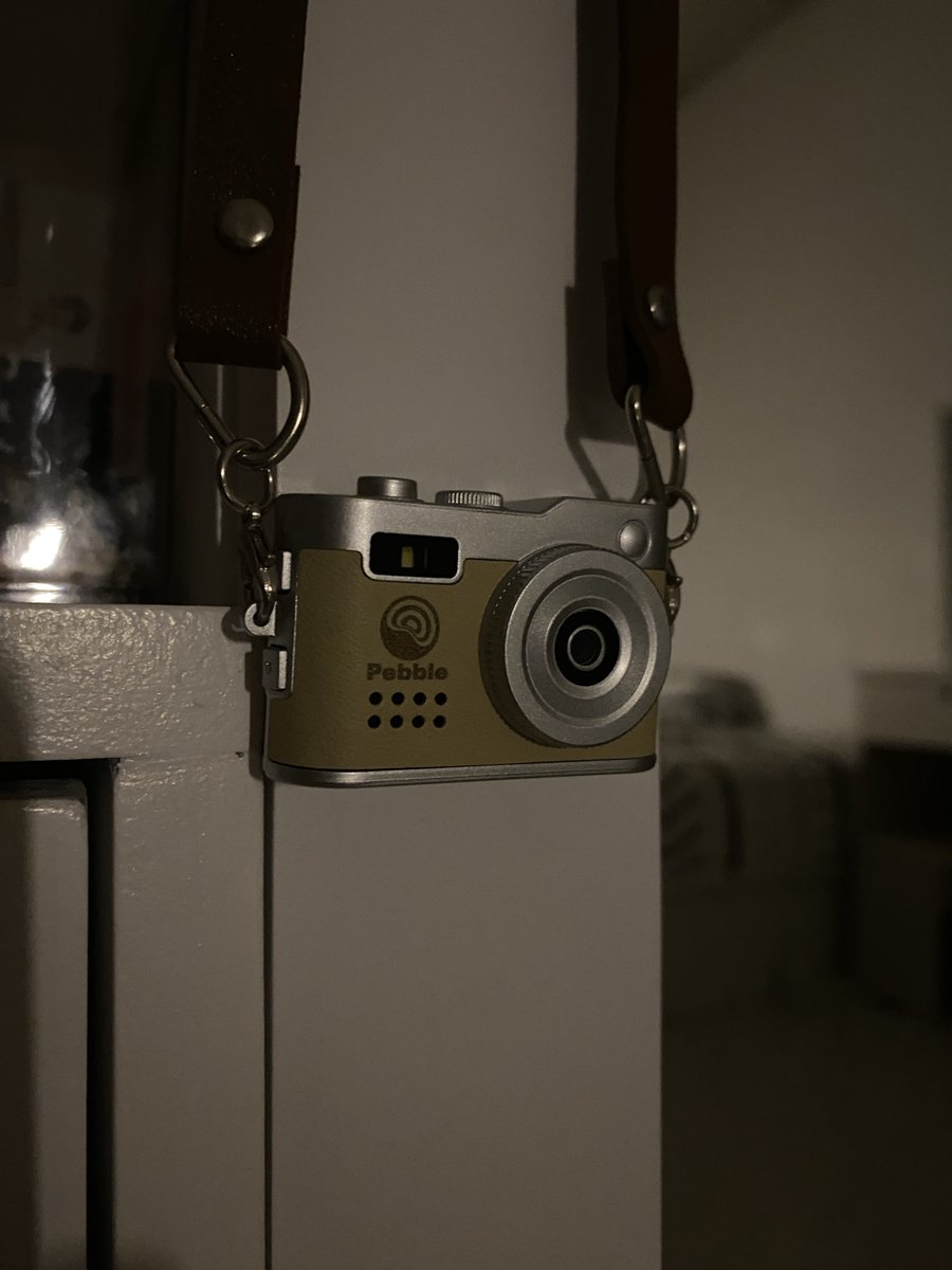 yoohooyeehee13's tweet image. ไอ้จิ๋วววว #pebble #nelna #minicamera