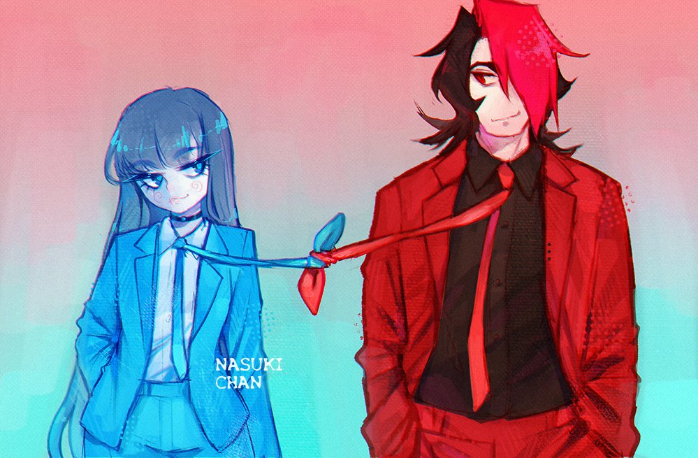 NasukiChan's tweet image. 👔 
@DarkNew2 
#oc #art