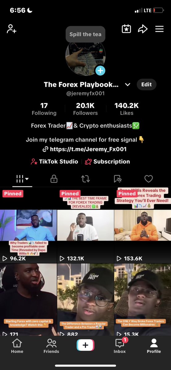 Cheers 🥂 to 20K followers on TikTok!
Next stop → 50K 🚀 then 100K soon 🔥🔥

My Page is filled with Forex knowledge every traders📈 need.
You’ll probably even see your mentor’s videos there 😀

Follow🙏 tiktok.com/@jeremyfx001?_… and let’s keep building together 💪