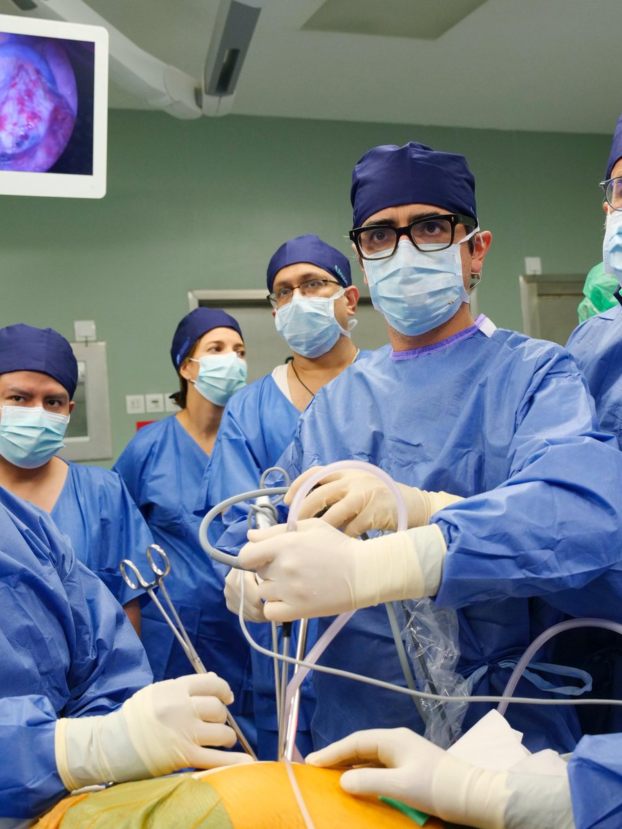dgonzalezrivas's tweet photo. Another international Uniportal VATS course in Lisbon with 15 thoracic surgeons coming from all around the world. Friday with lectures and 5 cases of live surgery and Saturday with cadaver lab at Nova medical school https://t.co/pjTMW6cgEK