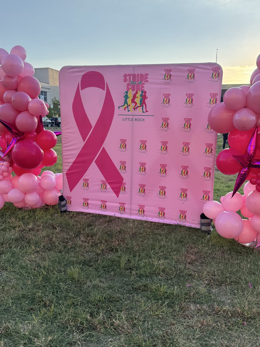 JonesForAR's tweet image. Great to be at Stride for a Cure in Little Rock this morning. Thank you Kim Leverett for sharing your story and for putting this on. We can cure cancer!
#StrideForACure #BreastCancerAwareness #RaceDayReady #CommunityStrong #WeStrideTogether