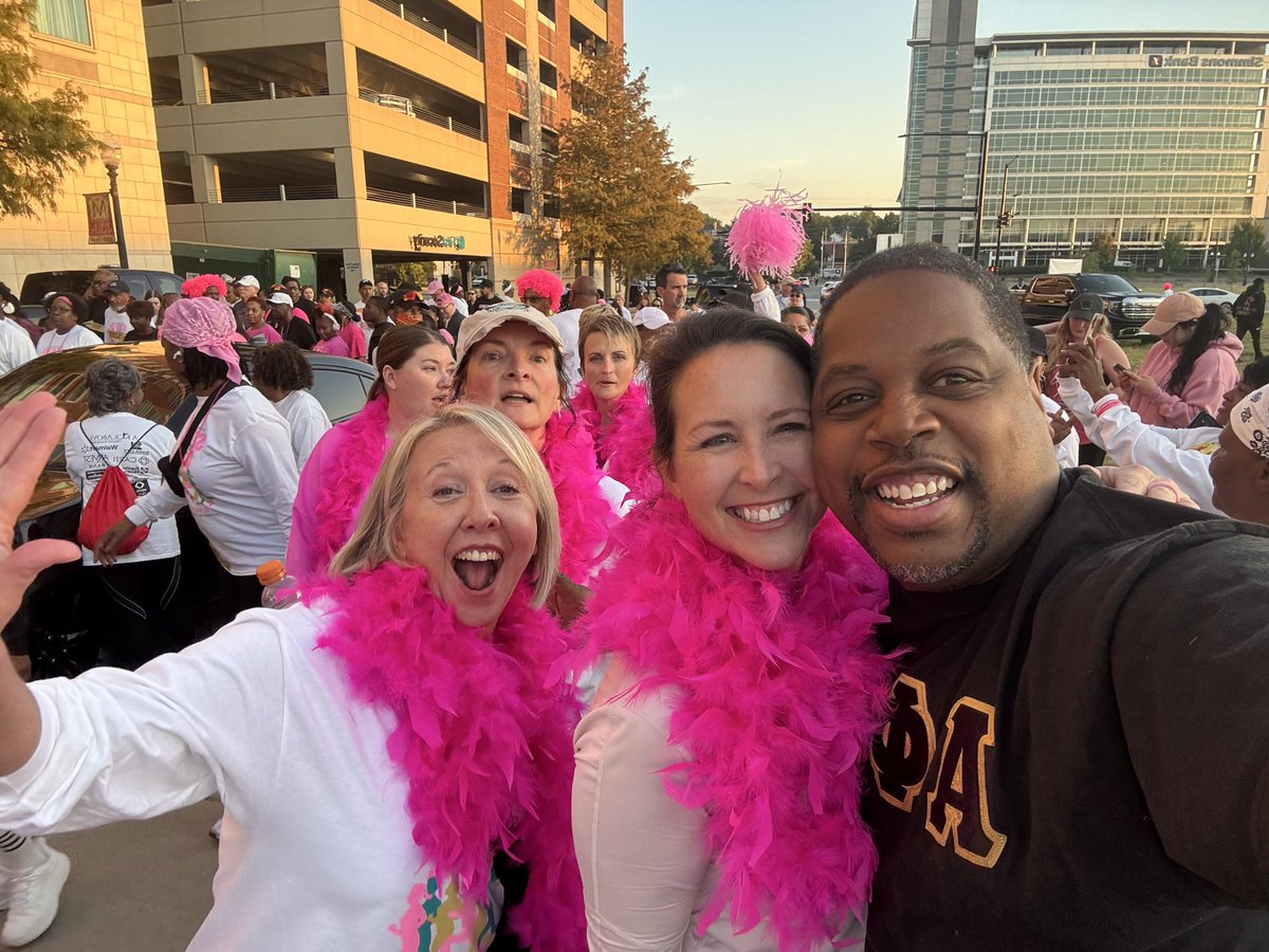 JonesForAR's tweet image. Great to be at Stride for a Cure in Little Rock this morning. Thank you Kim Leverett for sharing your story and for putting this on. We can cure cancer!
#StrideForACure #BreastCancerAwareness #RaceDayReady #CommunityStrong #WeStrideTogether