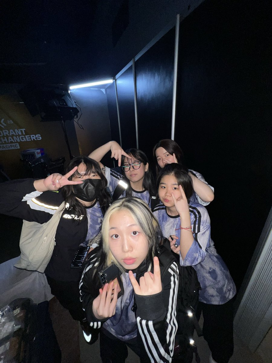 First-ever Korean squad at Game Changers Championship ✌️💥