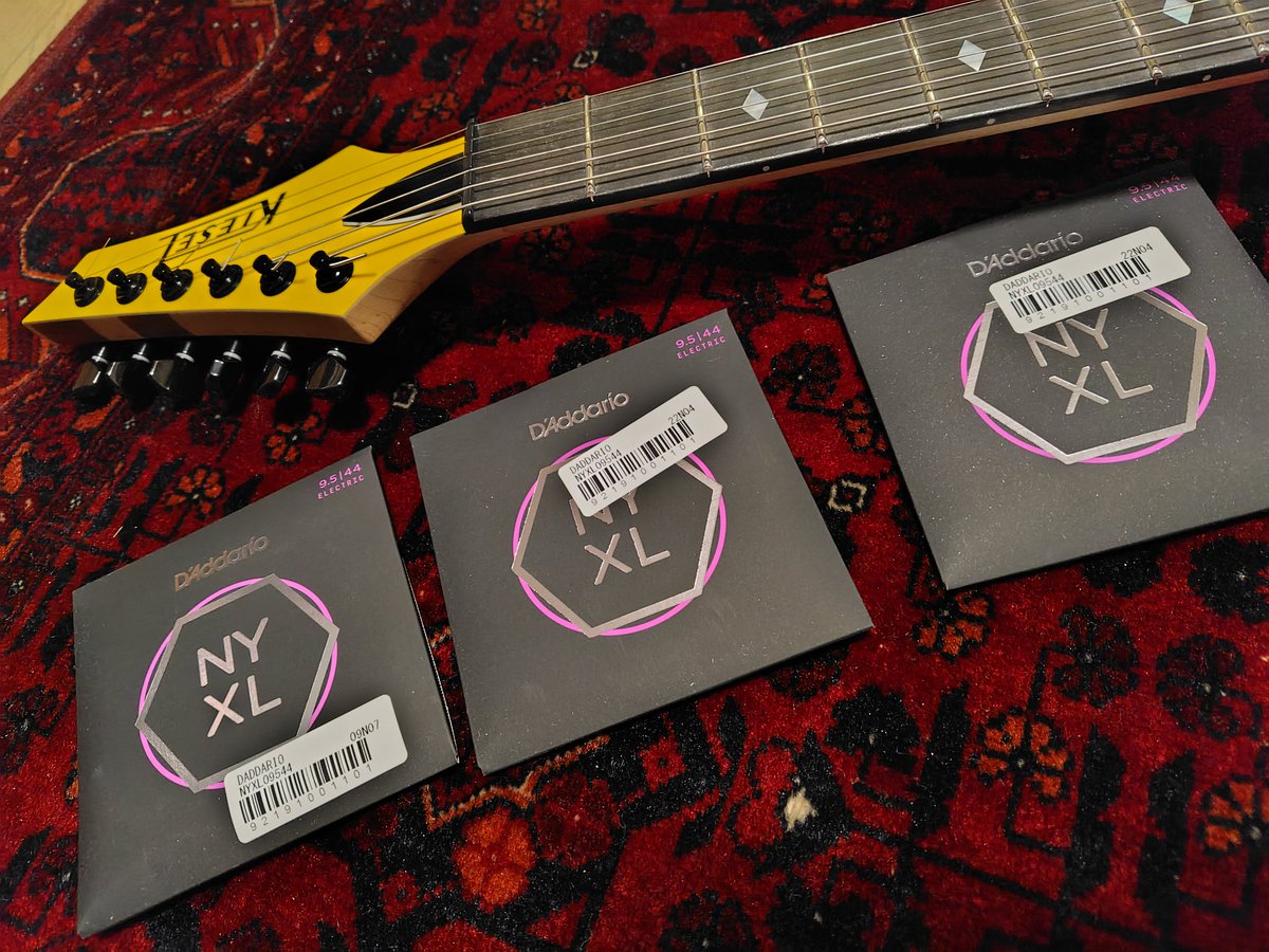 残弾3セット切ると不安🎸