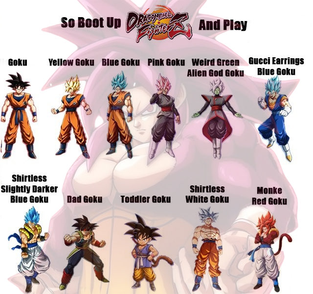 Exal7ed's tweet image. GO PLAY DBFZ TODAY!