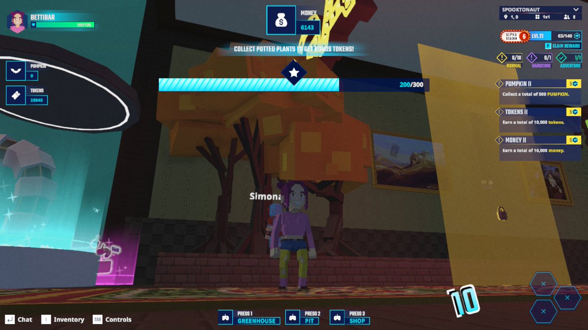 Just a pic with me and a tree in <a href="/TheSandboxGame/">The Sandbox</a>  tsbga.me/TheSandbox