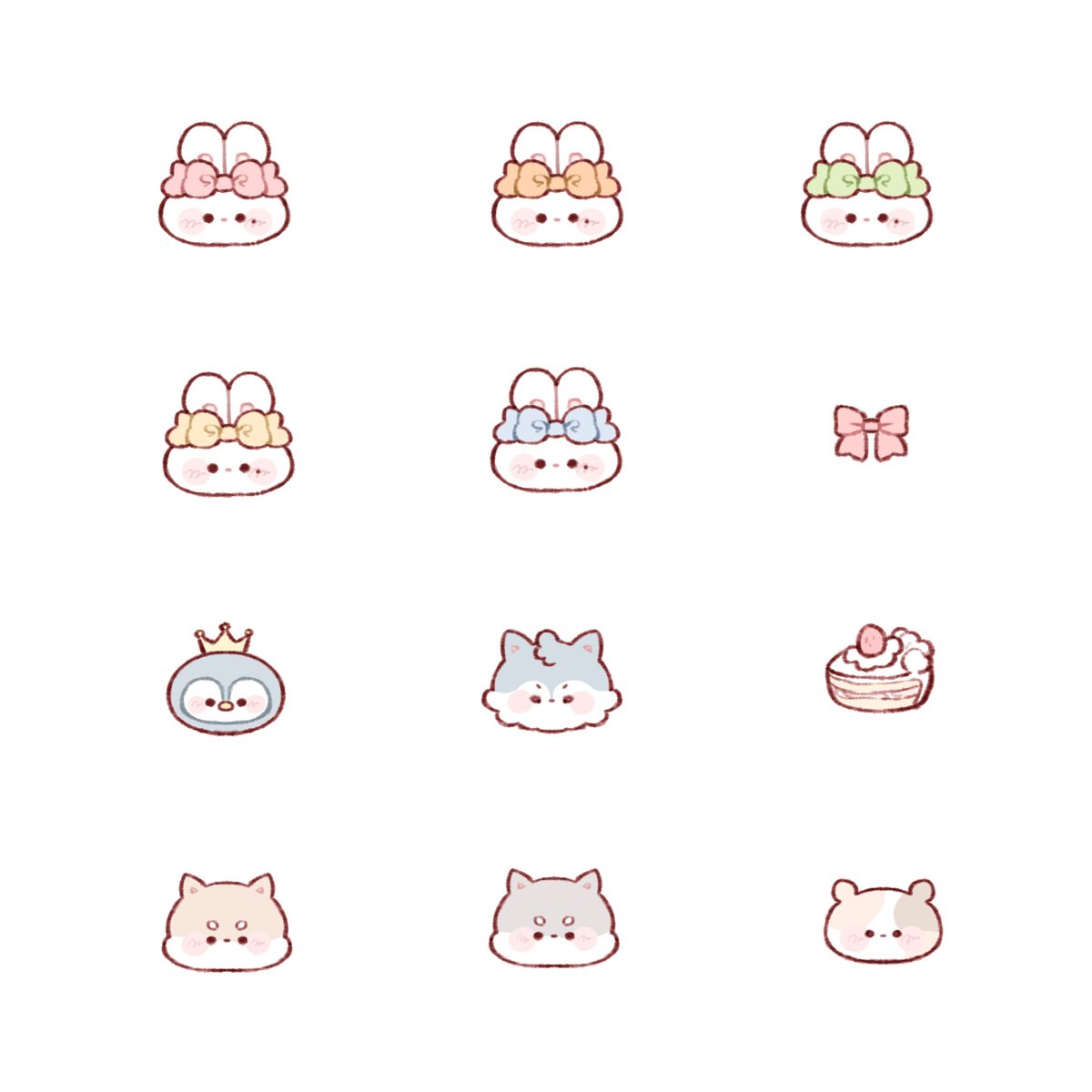 h_ykn_24's tweet image. フリーアイコンです🐰🤍
最低限のマナーを守ってお使いください！
  
○トリミング・文字入れ
○X以外のSNSでの使用
×色味の加工・フィルターをかける行為
×無断転載・自作発言・AI学習
×商用利用・収益の発生するアカウントでの使用

1個ずつのものをツリーに繋げます！

 #フリーアイコン