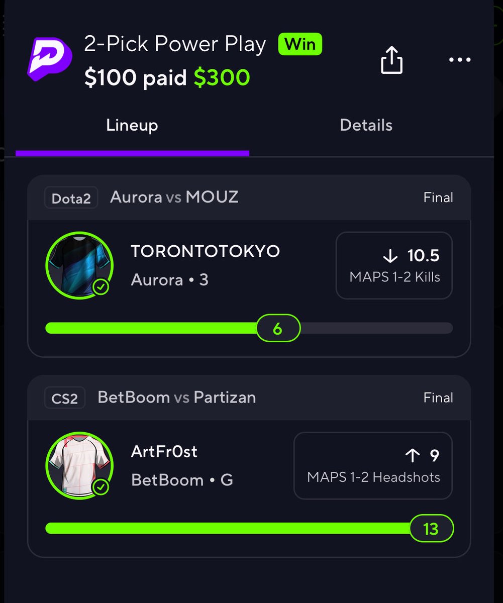tmsheavyhitters's tweet image. Early morning wins for the VIP 

Got some banging parlays in store let’s sweep the board guys!!

Link comment section below ⬇️ 

#prizepicks #soccerpicks #Picks #underdog #POTD #wakeandcash
#fanduel #PrizePicksMLB #Itsgoodtoberight  #MLB #MLBPlayoffs #Tennis #ATP #WTAbets