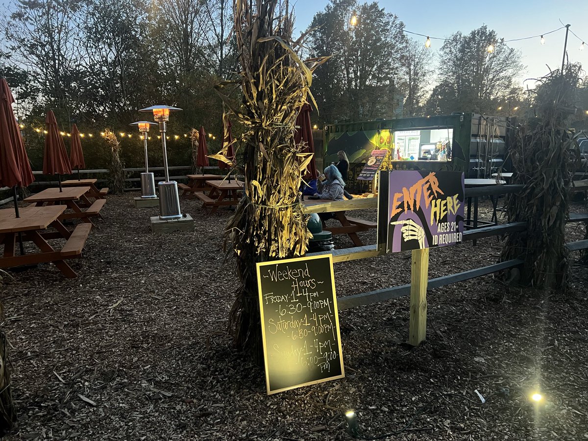 We are proud to announce our new craft garden has opened!  Stop by during the day (or night) when <a href="/HauntedOverload/">Haunted Overload</a> is open to enjoy some of the finest offerings from <a href="/StonefaceBrew/">Stoneface Brewing</a>.  Now open through October!
