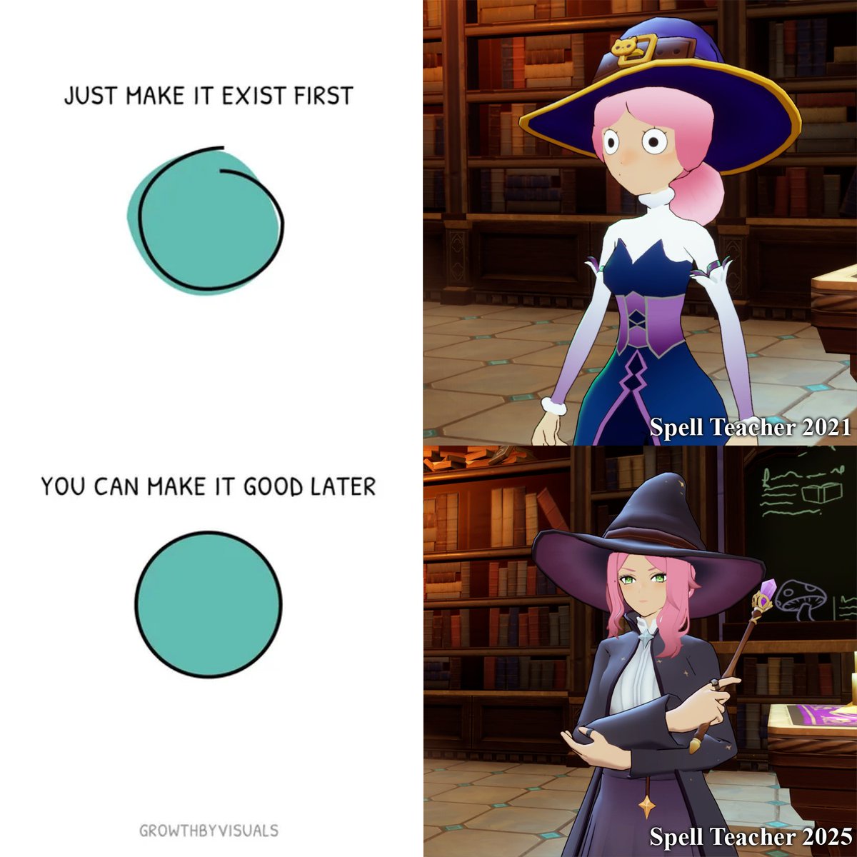 KitoriAcademy's tweet image. Just make it exist first, you can make it good later 🧙♀️
#UnrealEngine5 #indiegames #screenshotsaturday