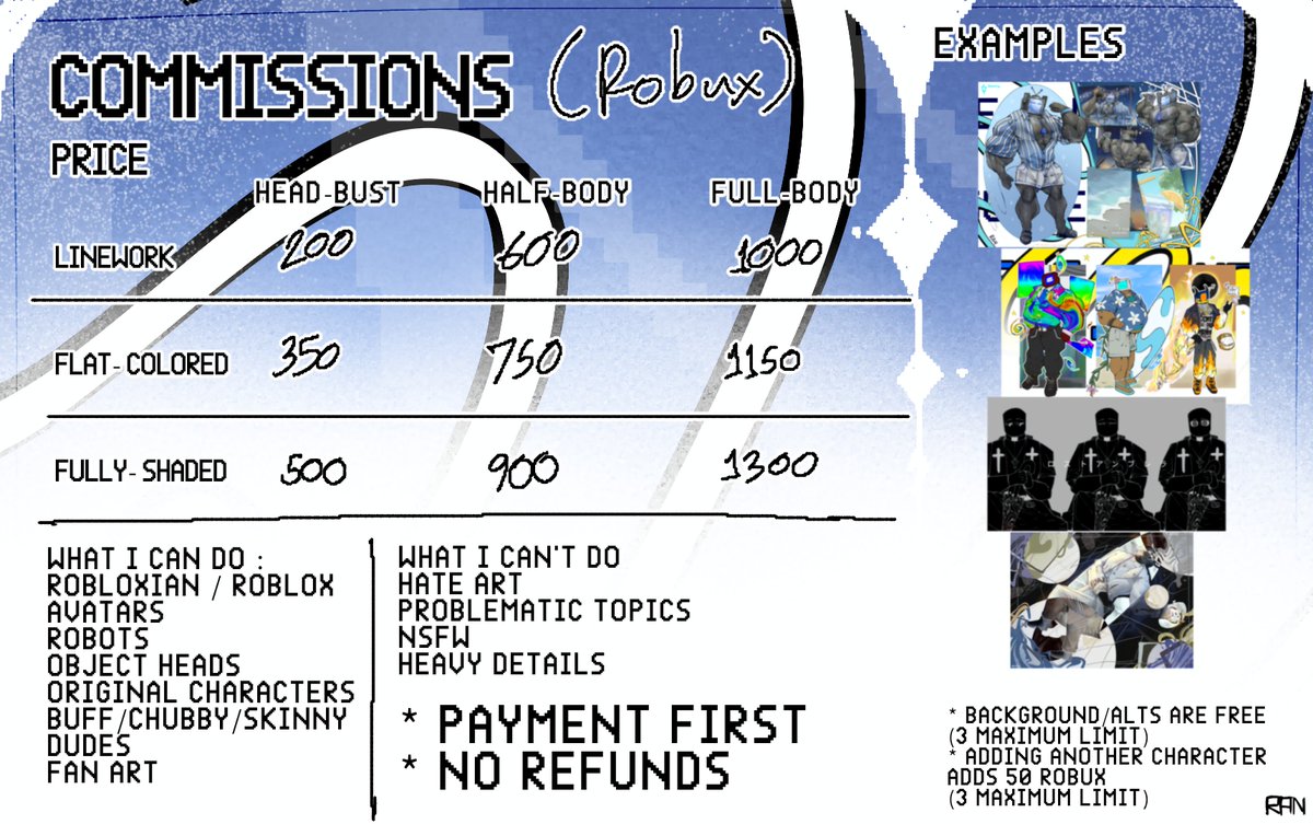 opening c0mm5 for 3 slots!  ✨