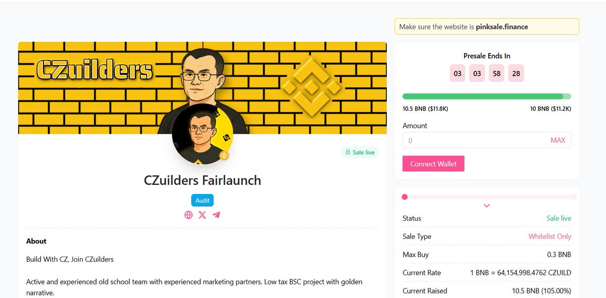 CZuilders BSC tweet media