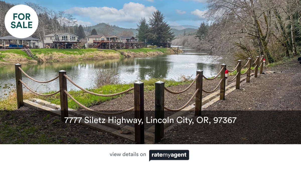 📍 7777 Siletz Highway, Lincoln City, OR, 97367

My latest listing on #RateMyAgent.
OR 201219477
rma.reviews/u8apzzq6ib8l

...
#ratemyagent #realestate #Realty_ONE_Group_At_The_Beach__Lincoln_City