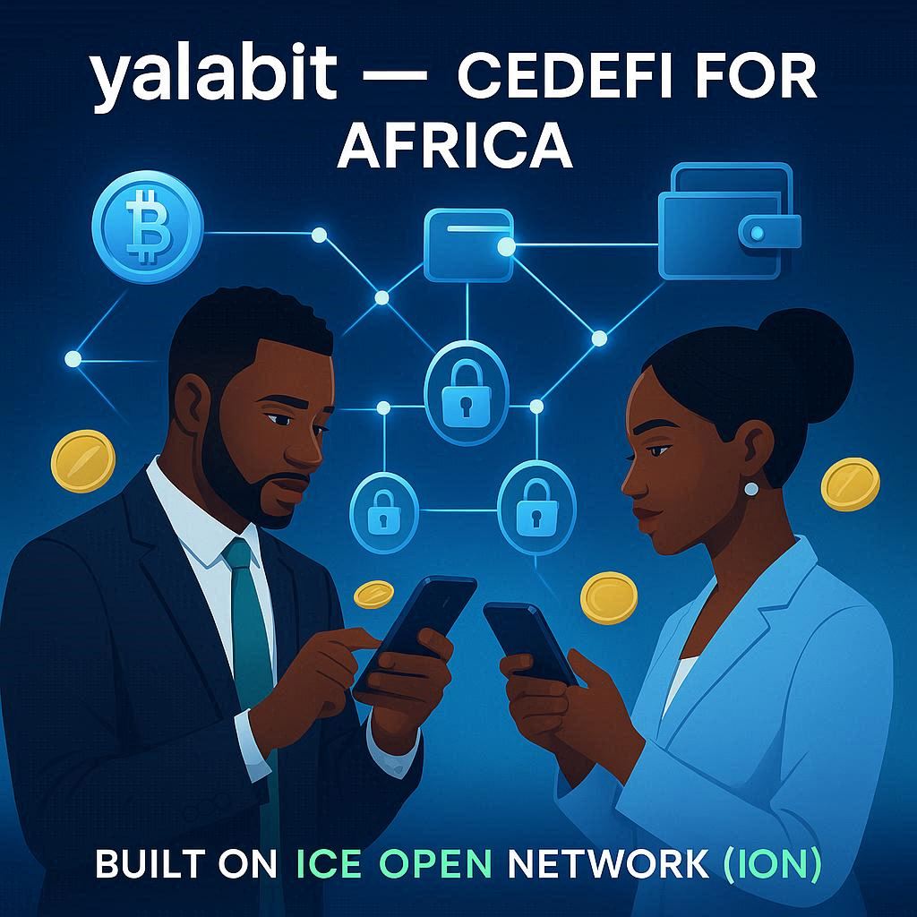 BTCXHub's tweet photo. Crypto adoption in Africa needs trust and safety,not hype.I’ll unpack the Yalabit whitepaper (built on ION)
How it fixes P2P scams,poor fiat rails and escrow gaps.
7-day breakdown:self-custody and compliance to onboard 1M users🔥
🔗 https://t.co/i54hxEhTAO
#Yalabit #CeDeFi #Defi https://t.co/qcnlgIB9fs